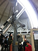 第一赤道儀室にある口径20cmの屈折望遠鏡