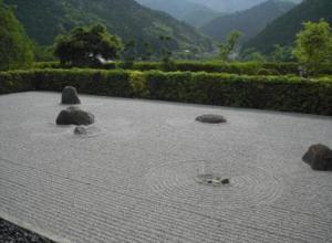宝徳寺の枯山水庭園