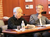 難波成任教授(左)・家泰弘教授(右)