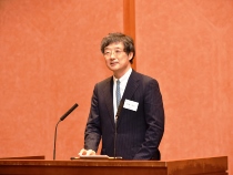 EMP講師陣を代表して野城智也教授の挨拶