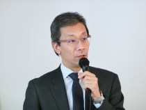 藤井所長による研究所概要説明