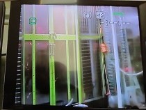 実験中の電磁濃縮超強磁場発生装置