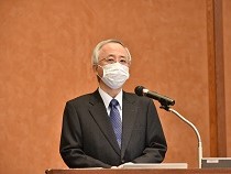 難波成任 総長特任補佐・東大EMPコチェアマンの挨拶